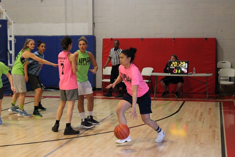 NJ Play Sports coed basketball - live gameplay